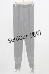 Current Mood / レースアップレザーパンツ XS 黒 H-25-05-02-066-PU-PA-KB-ZH