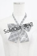 PUTUMAYO / リボンタイ  黒チェック H-25-05-02-068-PT-ZA-KB-ZH