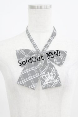 画像1: PUTUMAYO / リボンタイ  黒チェック H-25-05-02-068-PT-ZA-KB-ZH