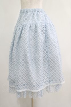 画像2: Emily Temple cute / Sleepレースペチコート  サックス H-25-05-02-007-ET-SK-KB-ZH