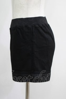 画像2: Qutie Frash / 切替ショートパンツ  黒 H-25-05-02-014-QU-PA-KB-ZH