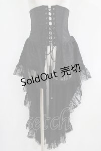Qutie Frash / 2020黒鳥-KOKUCYOU-コルセット  黒 H-25-05-02-020-QU-ZA-KB-ZH
