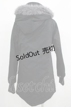 画像3: SEX POT ReVeNGe / HIGH NECK HOOD BLACK ROCKコート M 黒 H-25-05-02-025-SP-CO-KB-ZT-C027