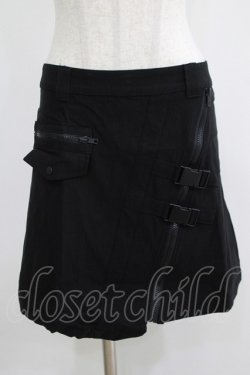 画像1: KILL STAR / Keyla Mini Skirt S ブラック H-25-05-03-1034-SL-SK-KB-ZH