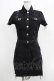 画像1: KILL STAR / Ree-Vival Denim Dress XS ブラック H-25-05-03-1004-SL-OP-KB-ZH (1)