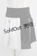 KILL STAR / Hels Harlequin Mini Skirt XS 黒×白 H-25-05-03-1037-SL-SK-KB-ZI