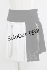 KILL STAR / Hels Harlequin Mini Skirt XS 黒×白 H-25-05-03-1037-SL-SK-KB-ZI