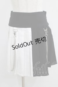 KILL STAR / Hels Harlequin Mini Skirt XS 黒×白 H-25-05-03-1037-SL-SK-KB-ZI