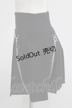 画像2: KILL STAR / Hels Harlequin Mini Skirt XS 黒×白 H-25-05-03-1037-SL-SK-KB-ZI