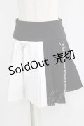 KILL STAR / Hels Harlequin Mini Skirt XS 黒×白 H-25-05-03-1039-SL-SK-KB-OS
