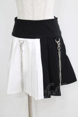KILL STAR / Hels Harlequin Mini Skirt XS 黒×白 H-25-05-03-1039-SL-SK-KB-OS