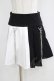 画像1: KILL STAR / Hels Harlequin Mini Skirt XS 黒×白 H-25-05-03-1039-SL-SK-KB-ZH (1)