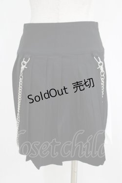 画像3: KILL STAR / Hels Harlequin Mini Skirt XS 黒×白 H-25-05-03-1039-SL-SK-KB-OS