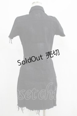 画像3: KILL STAR / Ree-Vival Denim Dress XS ブラック H-25-05-03-1004-SL-OP-KB-ZH