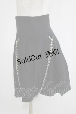 画像2: KILL STAR / Hels Harlequin Mini Skirt XS 黒×白 H-25-05-03-1042-SL-SK-KB-ZH