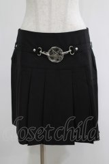 KILL STAR / Scary Pleated Skirt M ブラック H-25-05-03-1045-SL-SK-KB-ZH