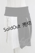 KILL STAR / Hels Harlequin Mini Skirt M 黒×白 H-25-05-03-1046-SL-SK-KB-ZH