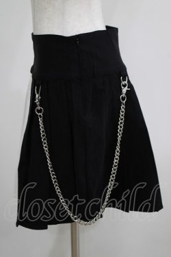 画像2: KILL STAR / Hels Harlequin Mini Skirt M 黒×白 H-25-05-03-1046-SL-SK-KB-ZH