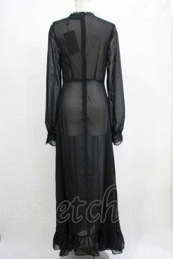 画像2: KILL STAR / Miss Thumberina Maxi Dress XS ブラック H-25-05-03-1005-SL-OP-KB-ZH
