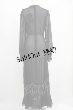 画像2: KILL STAR / Miss Thumberina Maxi Dress XS ブラック H-25-05-03-1005-SL-OP-KB-OS