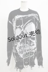 KILL STAR / Ruined Relic Knit Sweater XS ブラック H-25-05-03-1054-SL-TO-KB-ZH