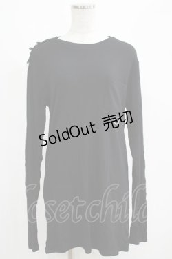 画像1: KILL STAR / Trent Long Sleeve Top XS ブラック H-25-05-03-1056-SL-TO-KB-ZH