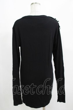 画像3: KILL STAR / Trent Long Sleeve Top XS ブラック H-25-05-03-1056-SL-TO-KB-ZH