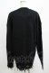 画像3: KILL STAR / Ruined Relic Knit Sweater XS ブラック H-25-05-03-1057-SL-TO-KB-ZH (3)