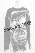 KILL STAR / Ruined Relic Knit Sweater XS ブラック H-25-05-03-1059-SL-TO-KB-ZH