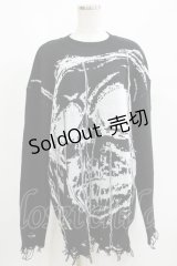 KILL STAR / Ruined Relic Knit Sweater XS ブラック H-25-05-03-1059-SL-TO-KB-ZH
