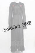 KILL STAR / Miss Thumberina Maxi Dress XS ブラック H-25-05-03-1007-SL-OP-KB-ZI
