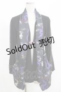 Qutie Frash / レイヤード風ボレロカーデ  黒 H-25-05-03-1063-QU-TO-KB-ZH