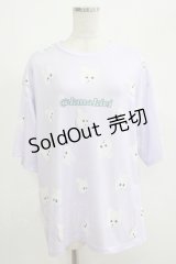 ACDC RAG / くまきちTシャツ  ラベンダー H-25-05-03-1067-PU-TO-KB-ZH