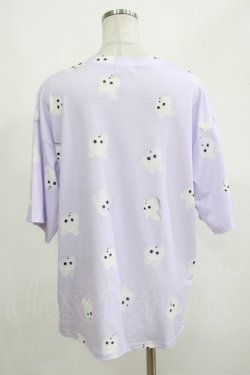 画像2: ACDC RAG / くまきちTシャツ  ラベンダー H-25-05-03-1067-PU-TO-KB-ZH