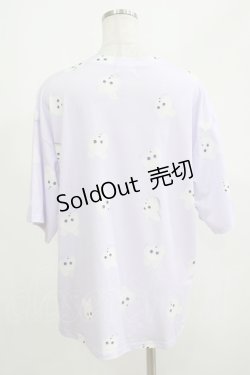 画像2: ACDC RAG / くまきちTシャツ  ラベンダー H-25-05-03-1067-PU-TO-KB-ZH