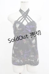 Qutie Frash / クロスキャミ  黒 H-25-05-03-1070-QU-TO-KB-ZH