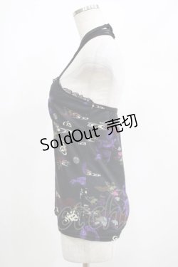 画像2: Qutie Frash / クロスキャミ  黒 H-25-05-03-1070-QU-TO-KB-ZH