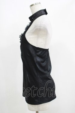 画像2: Qutie Frash / ホルターキャミ  黒 H-25-05-03-1071-QU-TO-KB-ZH