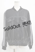 Candy Stripper / FRILL JERSEY BLOUSON  ブラック H-25-05-03-1009-PU-JA-KB-ZH