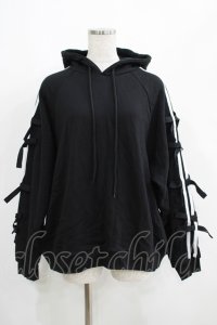 Candy Stripper / RIBBON SWEAT HOODIE 2 ブラック H-25-05-03-1012-PU-TO-KB-ZH