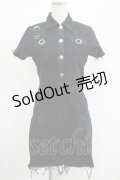 KILL STAR / Ree-Vival Denim Dress XS ブラック H-25-05-03-1002-SL-OP-KB-OS