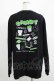 画像3: Candy Stripper / 8bit　L/S TEE  黒 H-25-05-03-1018-PU-TO-KB-ZH (3)