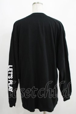 画像3: Candy Stripper / LET'S PLAY FRIENDS L/S TEE 2 ブラック H-25-05-03-1019-PU-TO-KB-ZH