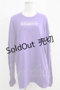 Candy Stripper / EVANGELION 8BIT L/S TEE 2 パープル H-25-05-03-1020-PU-TO-KB-ZH