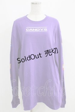 画像1: Candy Stripper / EVANGELION 8BIT L/S TEE 2 パープル H-25-05-03-1020-PU-TO-KB-ZH