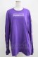 画像1: Candy Stripper / EVANGELION 8BIT L/S TEE 2 パープル H-25-05-03-1020-PU-TO-KB-ZH (1)