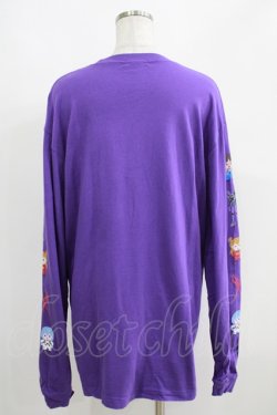 画像3: Candy Stripper / EVANGELION 8BIT L/S TEE 2 パープル H-25-05-03-1020-PU-TO-KB-ZH