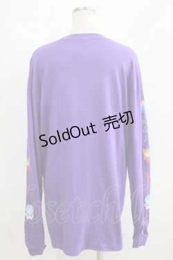 画像3: Candy Stripper / EVANGELION 8BIT L/S TEE 2 パープル H-25-05-03-1020-PU-TO-KB-ZH