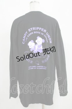 画像3: Candy Stripper / TOKYO PANDA CLUB L/S TEE 2 ブラック H-25-08-26-023-PU-TO-KB-ZH