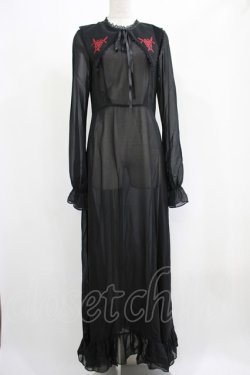 画像1: KILL STAR / Miss Thumberina Maxi Dress S ブラック H-25-05-03-1003-SL-OP-KB-ZH